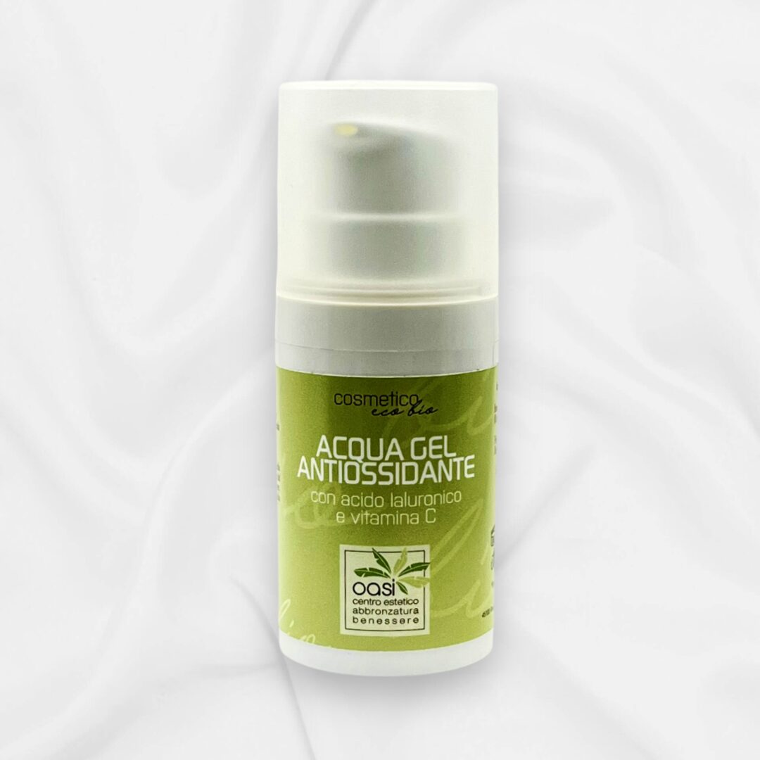 Trattamento acqua gel antiossidante